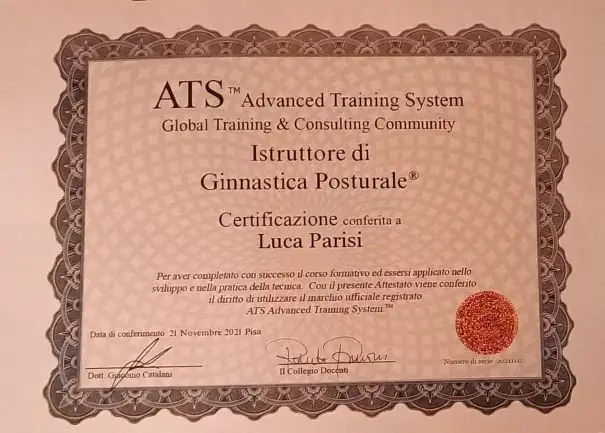 Diploma posturale ats